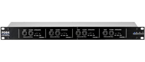 ART Pro Audio PDB4 4-Channel Passive Rackmount DI