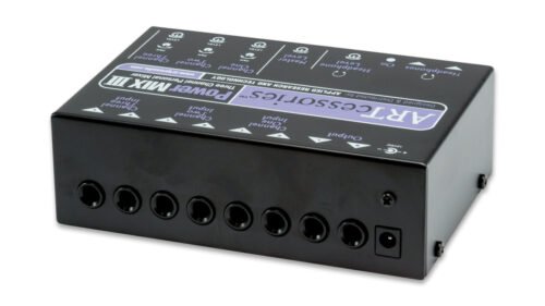 ART Pro Audio POWERMIX III 3-Channel Stereo Mini Mixer (1) ART Pro Audio POWERMIX III 3-Channel Stereo Mini Mixer