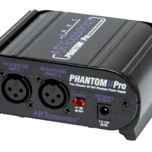 ART Pro Audio Phantom II Pro Dual Phantom Power Supply