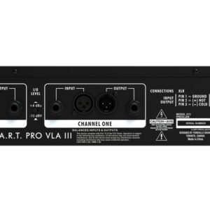 ART Pro Audio Pro VLA III Multivoice Tube/Opto Compressor