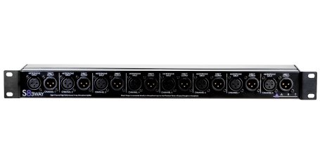 ART Pro Audio S8-3Way 8-Channel 3-Way Mic Splitter
