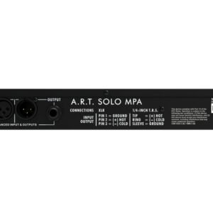 ART Pro Audio SOLO MPA Multivoice Tube Preamp ART Pro Audio SOLO MPA Multivoice Tube Preamp