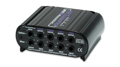 ART Pro Audio SPLITMIX4 4-Channel SplitterMixer (1) ART Pro Audio SPLITMIX4 4-Channel Splitter/Mixer