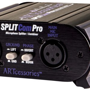 ART Pro Audio SplitComPro Mic Splitter Combiner (1) ART Pro Audio SplitComPro Mic Splitter / Combiner