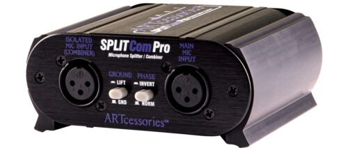 ART Pro Audio SplitComPro Mic Splitter Combiner (1) ART Pro Audio SplitComPro Mic Splitter / Combiner