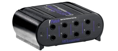 ART Pro Audio TPatch 8-Point Balanced Patchbay (2) ART Pro Audio TPatch 8-Point Balanced Patchbay