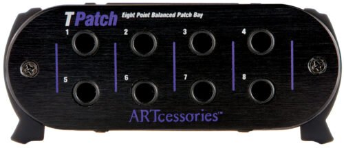 ART Pro Audio TPatch 8-Point Balanced Patchbay