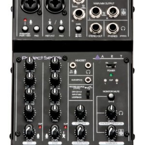 ART Pro Audio USBMIX4 4 Channel USB Recording Mixer (4) ART Pro Audio USBMIX4 4 Channel USB Recording Mixer