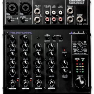 ART Pro Audio USBMIX6 6 Channel USB Recording Mixer wFx (4) ART Pro Audio USBMIX6 6 Channel USB Recording Mixer w/Fx
