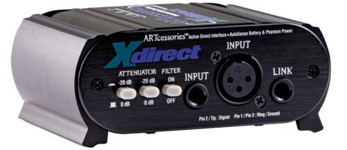 ART Pro Audio XDirect Active Direct Box (2) ART Pro Audio XDirect Active Direct Box