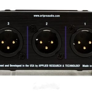 ART Pro Audio XPatch 3-channel XLR Patchbay