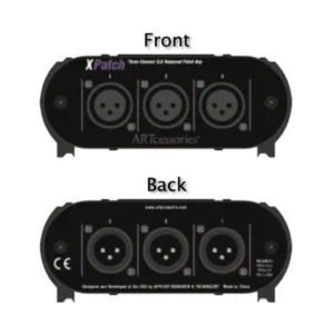 ART Pro Audio XPatch 3-channel XLR Patchbay