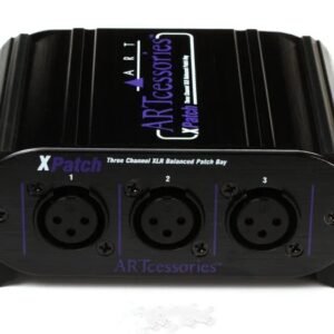 ART Pro Audio XPatch 3-channel XLR Patchbay