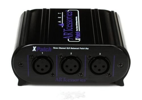ART Pro Audio XPatch 3-channel XLR Patchbay