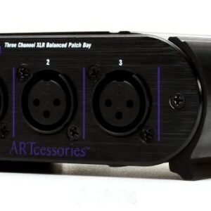 ART Pro Audio XPatch 3-channel XLR Patchbay