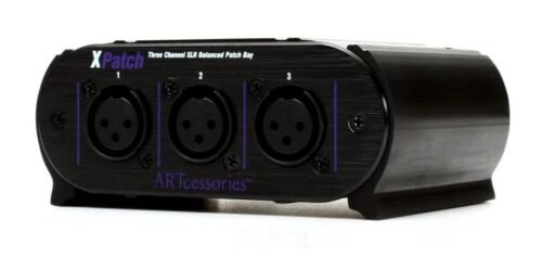 ART Pro Audio XPatch 3-channel XLR Patchbay