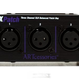 ART Pro Audio XPatch 3-channel XLR Patchbay