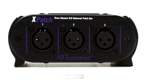 ART Pro Audio XPatch 3-channel XLR Patchbay (4) ART Pro Audio XPatch 3-channel XLR Patchbay