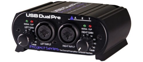 ART Pro Audio USB DUAL PRE PS Digital Audio Interface