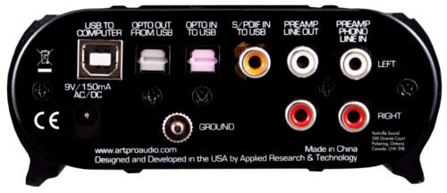 ART USB Phono Plus PS Phono Preamp and Audio Interface (2) ART Pro Audio USB Phono Plus PS Phono Preamp and Audio Interface