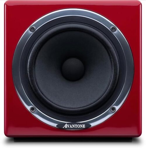 Avantone Pro Active Mix Cube 5.25 Inches Powered Studio Monitor Red Avantone Pro Active Mix Cube 5.25 Inches Powered Studio Monitor Red