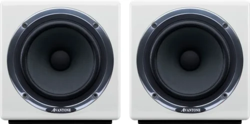 Avantone Pro Mix Cube Active Powered Studio Monitors - White Avantone Pro Mix Cube Active Powered Studio Monitors - White