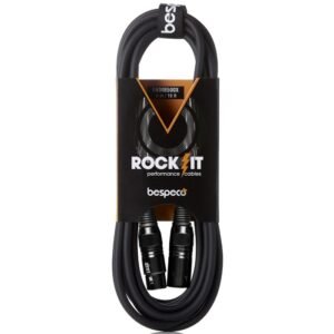BESPECO RKMB1000X Microphone Cable XLR M XLR 10M Rockit