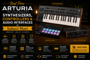 Best Price Arturia Synthesizers, Controllers & Audio Interfaces at Suhavi Mart