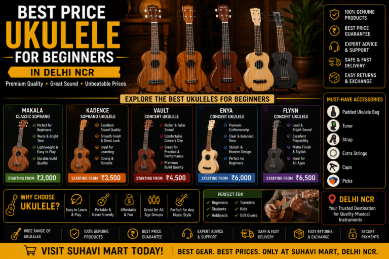 Best Price Ukulele for Beginners in Delhi NCR Suhavi Mart