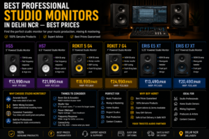 Best Professional Studio Monitors in Delhi NCR — Best Prices at Suhavi Mart