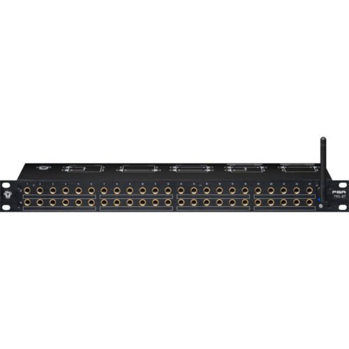 Black Lion Audio PBR TRS BT 46 Point Gold Plated TRS Patchbay with Bluetooth 1 RU