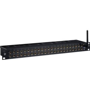 Black Lion Audio PBR TRS BT 46 Point Gold Plated TRS Patchbay with Bluetooth 1 RU