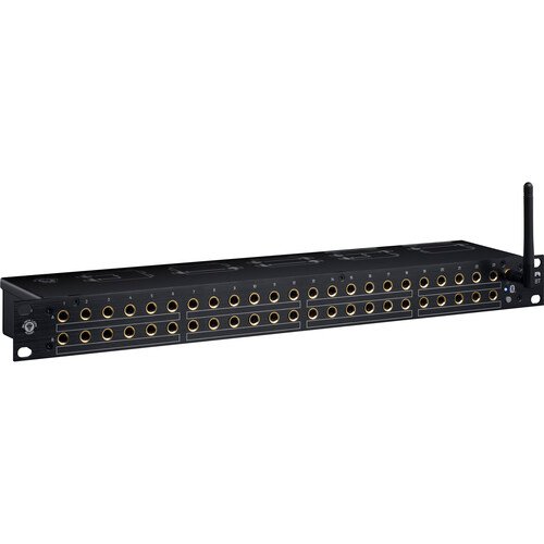 Black Lion Audio PBR TRS BT 46 Point Gold Plated TRS Patchbay with Bluetooth 1 RU Black Lion Audio PBR TRS BT 46 Point Gold Plated TRS Patchbay with Bluetooth 1 RU