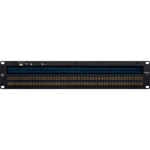 Black Lion Audio PBR TT LIT 96-Point TT Bantam to DB-25 Patchbay with LCD Displays 2 Black Lion Audio PBR TT LIT 96 Point TT Bantam to DB-25 Patchbay with LCD Displays