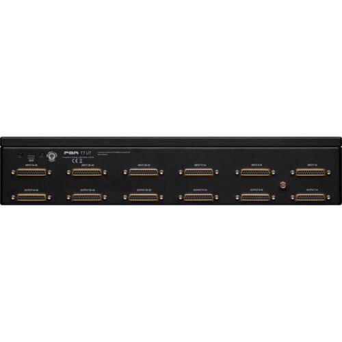 Black Lion Audio PBR TT LIT 96-Point TT Bantam to DB-25 Patchbay with LCD Displays 3 Black Lion Audio PBR TT LIT 96 Point TT Bantam to DB-25 Patchbay with LCD Displays