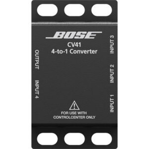Bose Professional ControlCenter CV41 4-to-1 Converter for PowerShare Systems Bose Professional ControlCenter CV41 4-to-1 Converter for PowerShare Systems
