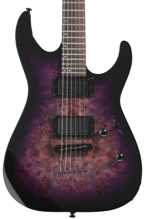 ESP LTD M 200DX Electric Guitar Purple Burst