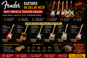 Fender Guitars in Delhi NCR — Best Prices & Trusted Dealer at Suhavi Mart