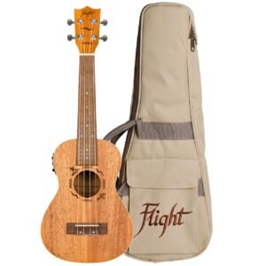 Flight 4 String Concert Ukulele Mahogany DUC 323 MAH EQ 4 Flight 4 String Concert Ukulele Mahogany DUC 323 MAH EQ