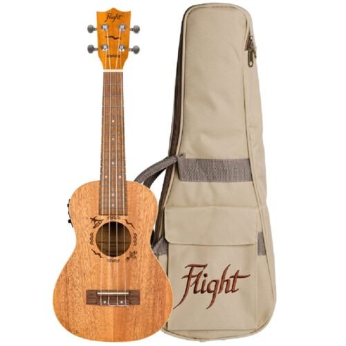 Flight 4 String Concert Ukulele Mahogany DUC 323 MAH EQ 4 Flight 4 String Concert Ukulele Mahogany DUC 323 MAH EQ