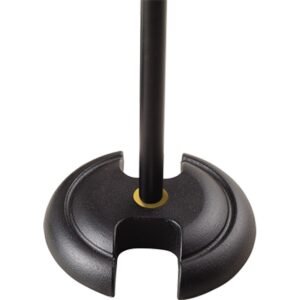 Hercules MS201B Plus H Base Microphone Stand With EZ Grip Height Adjustment