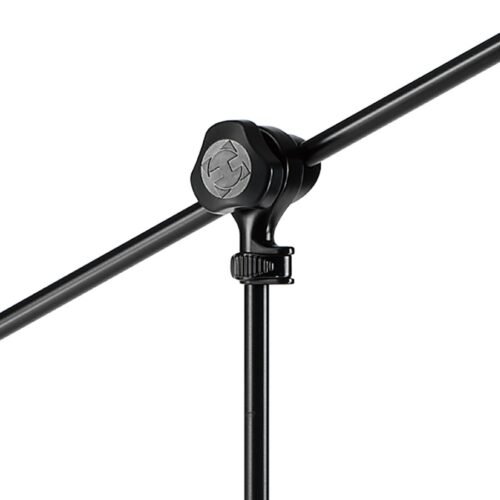 Hercules MS432B Stage Series Mic Stand 2 in 1 Boom Clamp and the Quick Turn Clutch