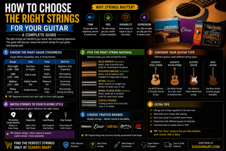 How to Choose the Right Strings for Your Guitar A Complete Guide