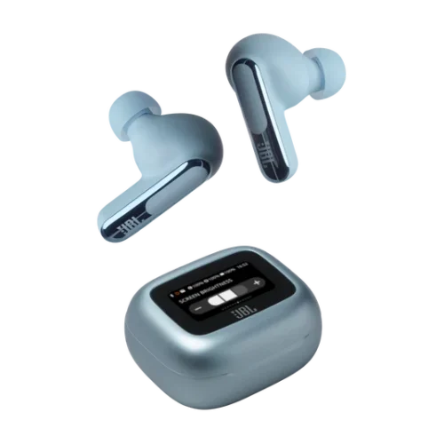 JBL Live Beam 3 True wireless noise-cancelling earbuds - Blue (3) JBL Live Beam 3 True wireless noise-cancelling earbuds - Blue