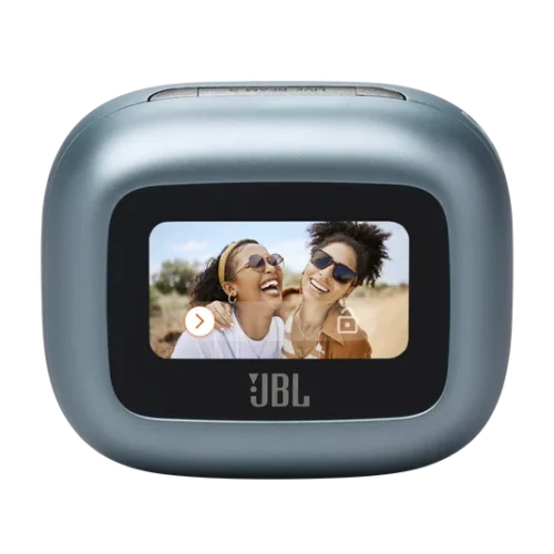 JBL Live Beam 3 True wireless noise-cancelling earbuds - Blue (8) JBL Live Beam 3 True wireless noise-cancelling earbuds - Blue