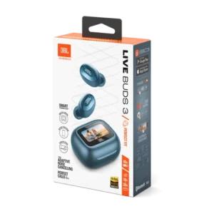 JBL Live Buds 3 Earbuds True Wireless Noise Cancelling - Blue (1) JBL Live Buds 3 Earbuds True Wireless Noise Cancelling - Blue