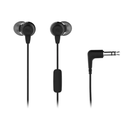JBL T50HI In Ear Wired Headphone - Black (1) JBL T50HI In Ear Wired Headphone - Black