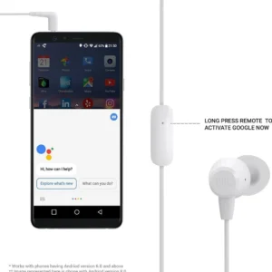 JBL T50HI In Ear Wired Headphone - White (2) JBL T50HI In Ear Wired Headphone - White