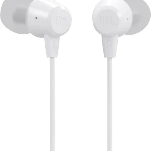 JBL T50HI In Ear Wired Headphone - White (5) JBL T50HI In Ear Wired Headphone - White