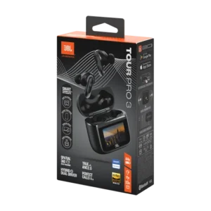 JBL Tour Pro 3 Noise Cancelling True Wireless Earbuds - Black (1) JBL Tour Pro 3 Noise Cancelling True Wireless Earbuds - Black